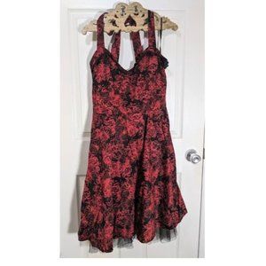 Hot Topic 3X Junior Plus Rose Swing Dress